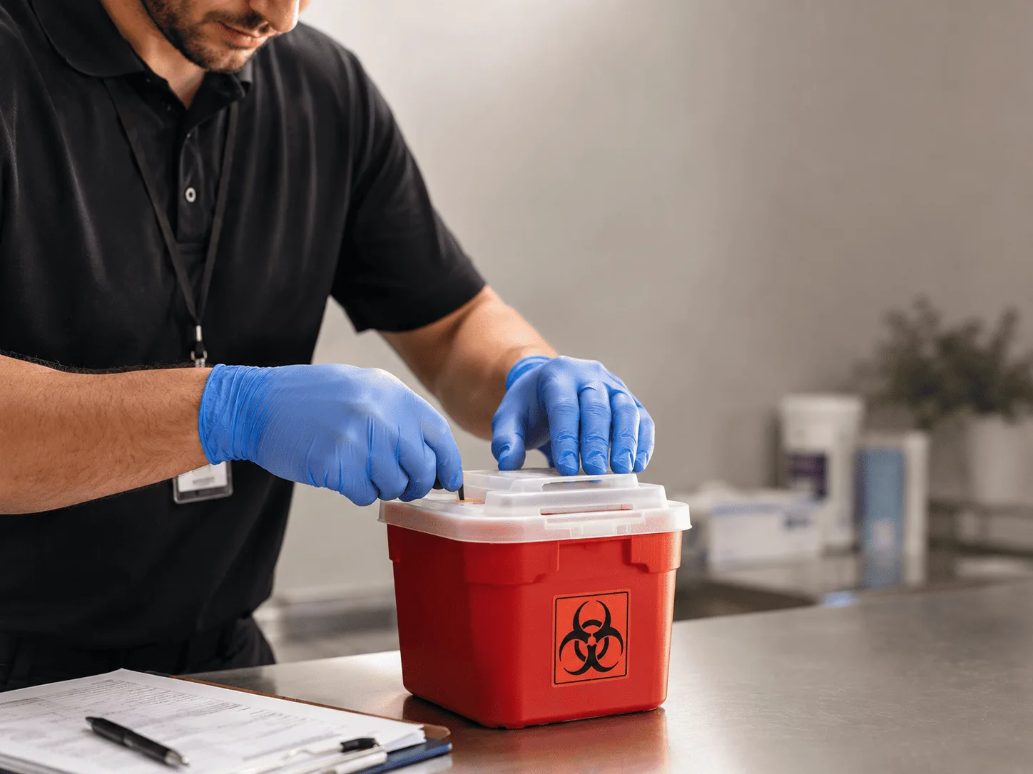 Why choose Sharps Waste Disposal in Harwood, TX